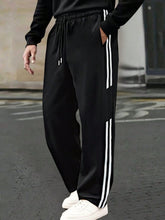 VERSATILE STRAIGHT LEG STRIPED PANTS