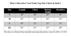 MEN SOLID RIBBED TANK TOP