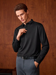 MEN'S LONG SLEEVE POLO SHIRT